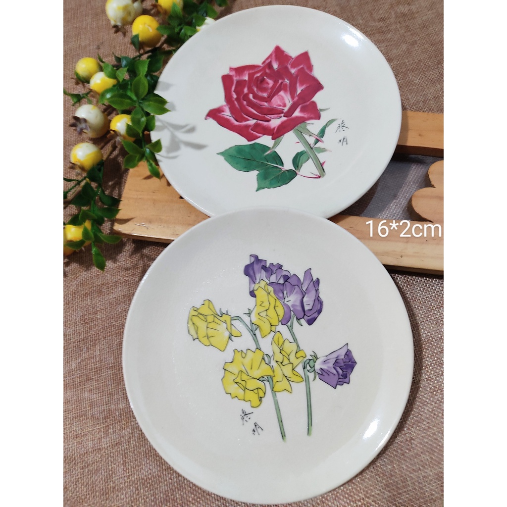 Đĩa Ăn Gốm Sứ Nhật Bản -Nhiều Size - Nhiều Mẫu