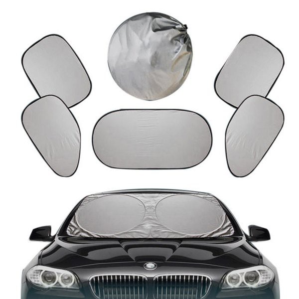 Bộ 6 miếng vải tráng bạc chắn nắng bảo vệ nội thất cho xe hơi