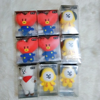 Móc khoá bt21 - metal burabura key chain bt21 nhật - bagcharm - pong pong plush