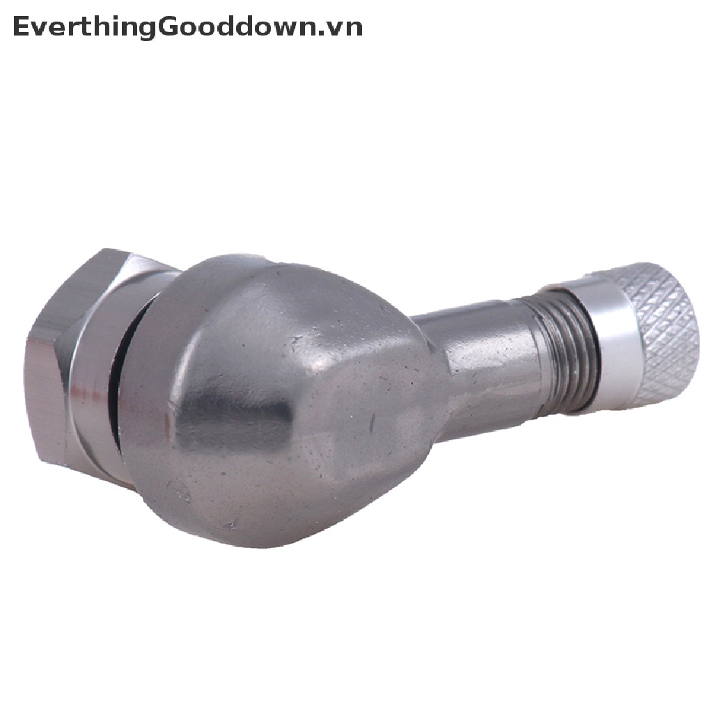 Everthingooddown Van Bánh Xe Máy 2 x CNC Góc 90 Độ Bằng Nhôm
