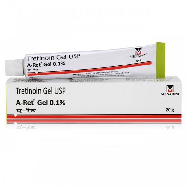 Tretinoin Aret Gel Usp 0.025%-0.05%-0.1% Gel giảm mụn, chống lão hóa [Chính hãng]