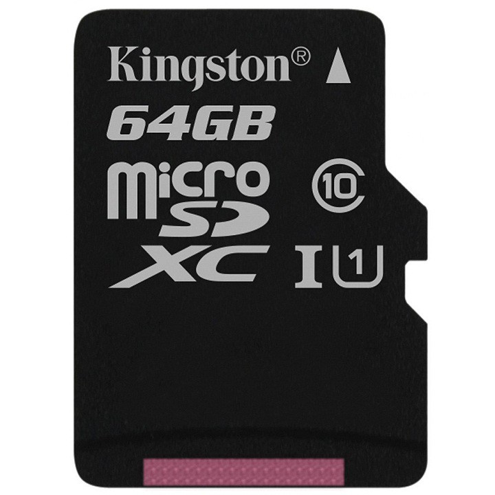 Thẻ nhớ Kingston 64GB Micro SD Class 10 - Hàng chính hãng