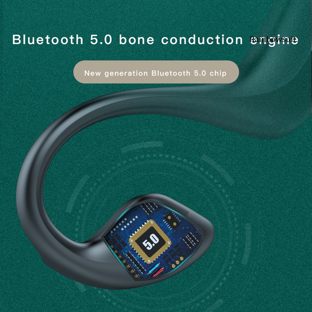 Tai Nghe Bluetooth 5.0 Không Dây Rb- G100 Bone Con Truyền Âm Qua Xương