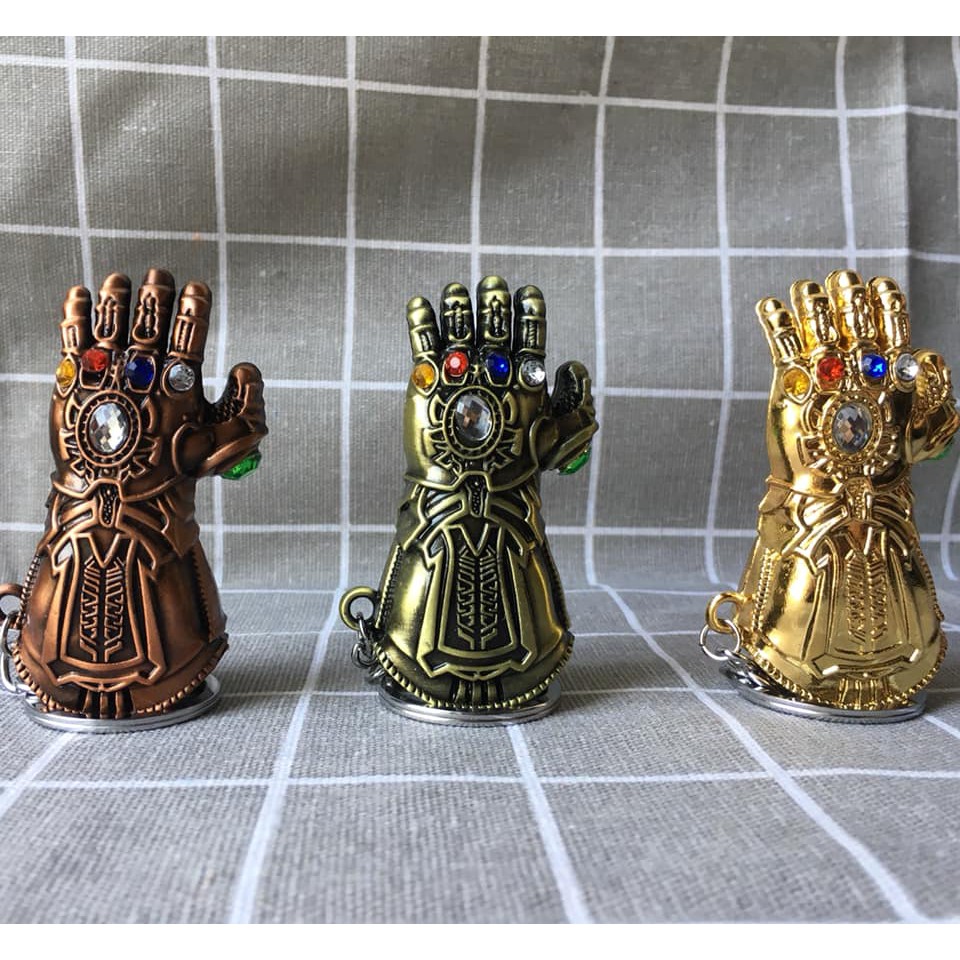 ✪ Móc khóa Avenger- Thanos gauntlet✪