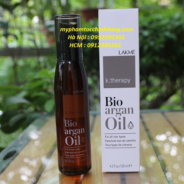 (SALE 40%) TINH DẦU LAKME K.THERAPY BIO ARGAN OIL 125ML