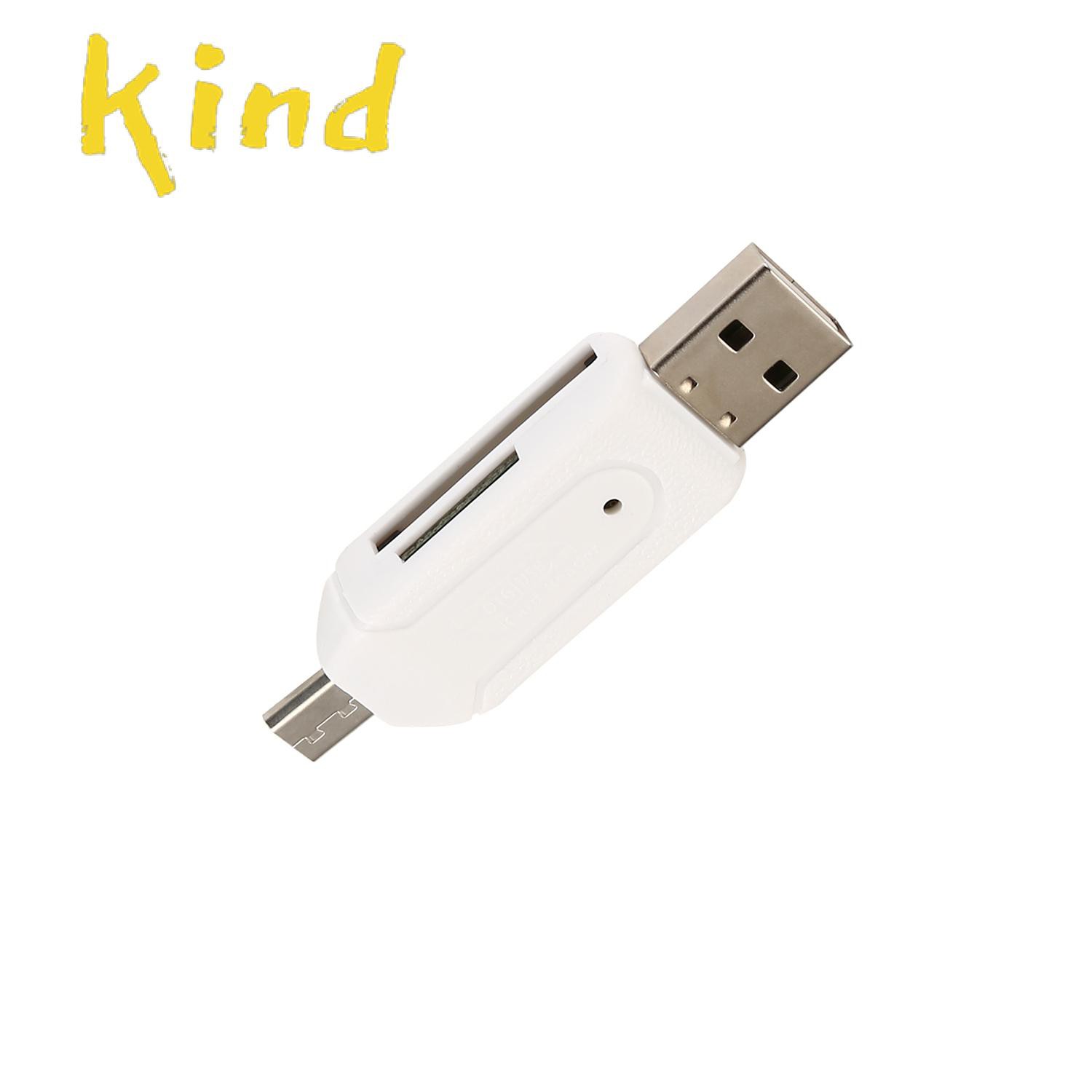 Đầu Đọc Thẻ Nhớ Micro Usb Otg Sang Usb 2.0 Sd / Micro Sd | BigBuy360 - bigbuy360.vn