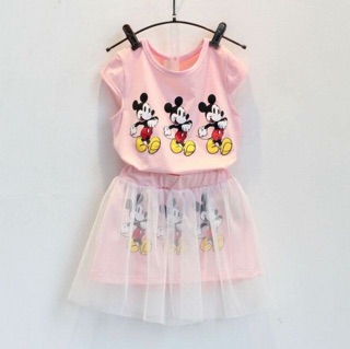 Đầm mickey cho bé gái
