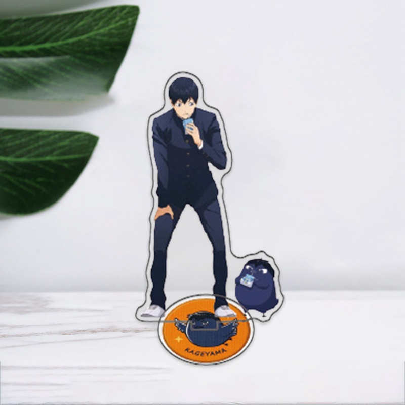 Mô Hình Nhân Vật Haikyuu Đứng Bằng Acrylic Trang Trí Bàn