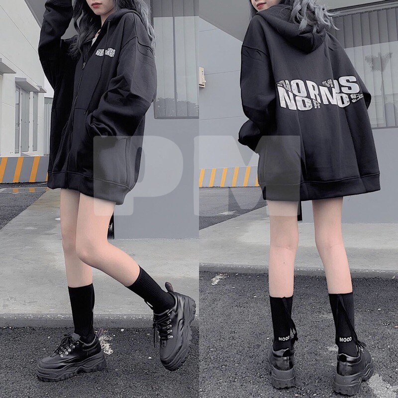 Áo khoá NOR in hai mặt PM12