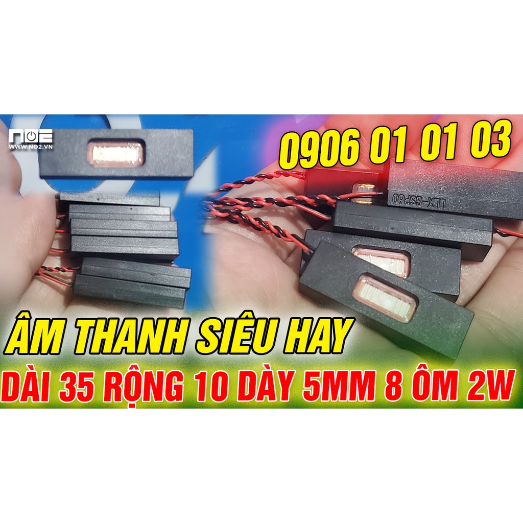 Loa độ laptop N7, Loa độ box, dài 35 rộng 10 dày 5 , ÂM THANH SIÊU HAY 8 ôm 2w