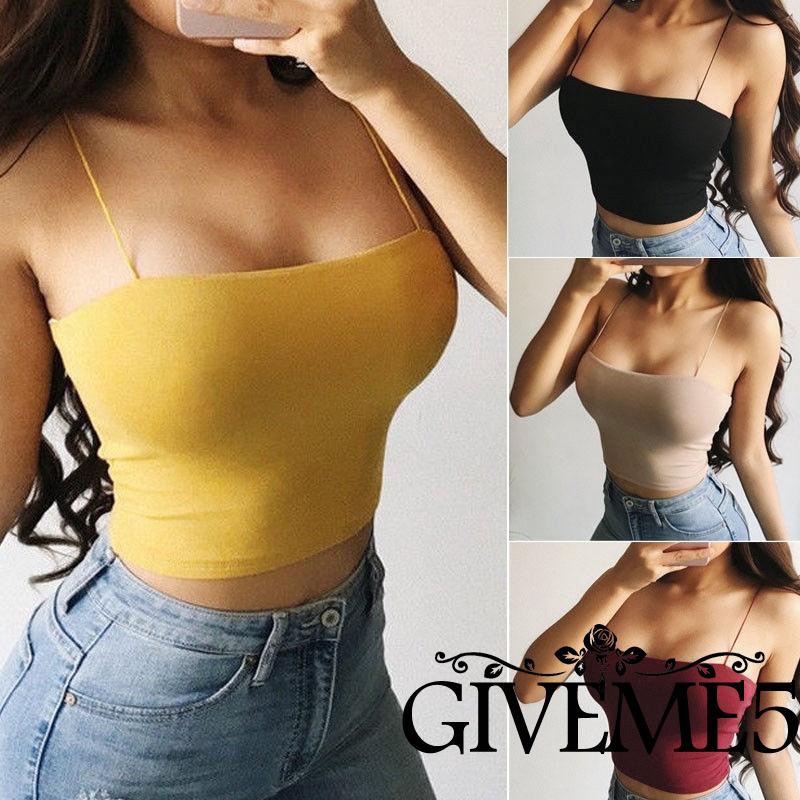 Áo 2 dây ôm dáng thời trang nữ