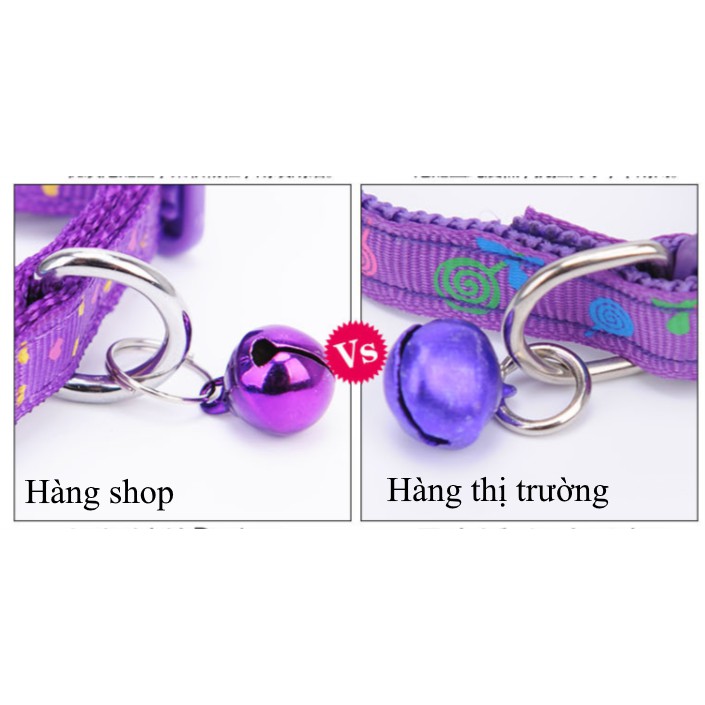 vòng cổ đáng yêu cho chó mèo , thú cưng LOẠI 1