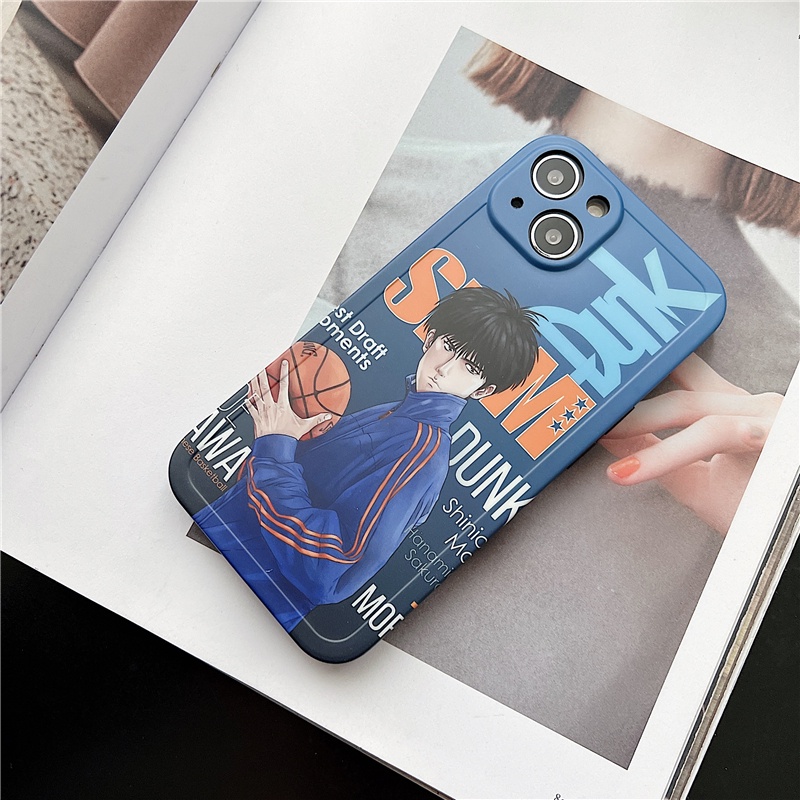 Ốp Điện Thoại Dẻo Họa Tiết Slam Dunk Sakuragi Cho iPhone 14 / 3 / 12 Pro MAX / X / XS / XR / XS MAX / 11 / 11 Pro MAX