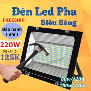 Đèn pha led siêu sáng tiết kiệm điện chuyên lắp đặt ngoài trời, asaki official