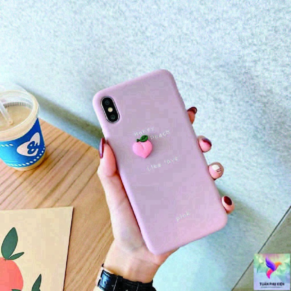 Ốp Lưng Iphone ⚡ Combo 3 Ốp Lưng Điện Thoại Iphone Trái Cây Tí Hon 55K ⚡ Full Size Từ Iphone 6 - 11 Promax - Tuấn Case 7