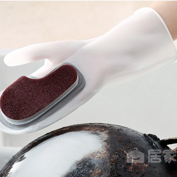 Găng tay rửa bát vệ sinh phòng bếp - Găng tay làm việc nhà chống trượt cách nhiệt