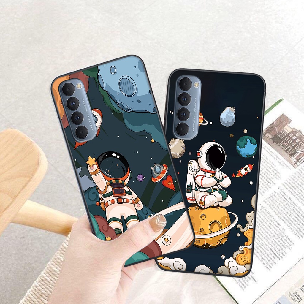 Ốp lưng Oppo RENO 4 PRO in hình Gấu nâu - hồng, Gấu Be@rick  cực CUTE, DỄ THƯƠNG