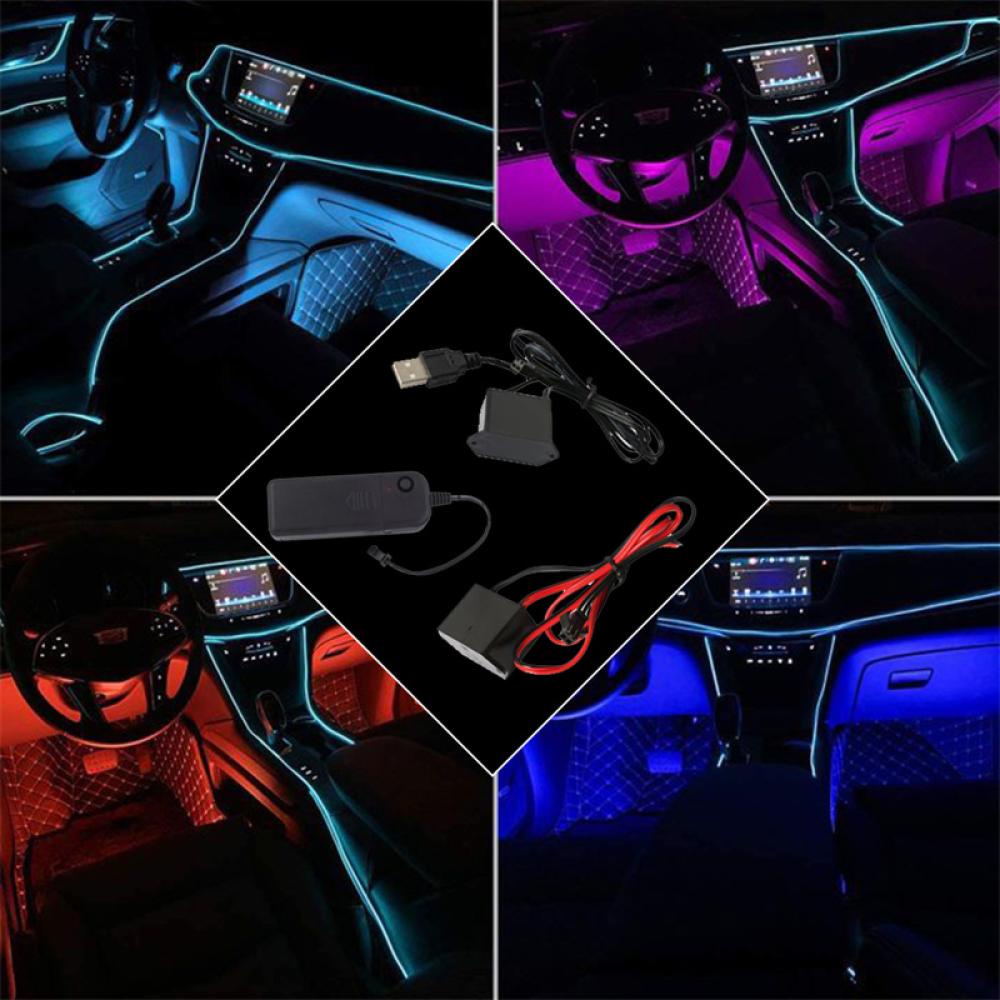 Bộ Điều Khiển Dây Đèn Led Neon EL A2H5 Linh Hoạt Cho Xe Hơi