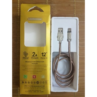 Cáp sạc Microcom, USB Micro,chất liệu dây dù cao cấp