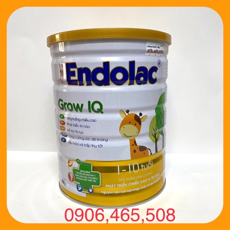 Sữa Endolac IQ ( phát tiển chiều cao và trí não ) lon 800g date: 05/2025