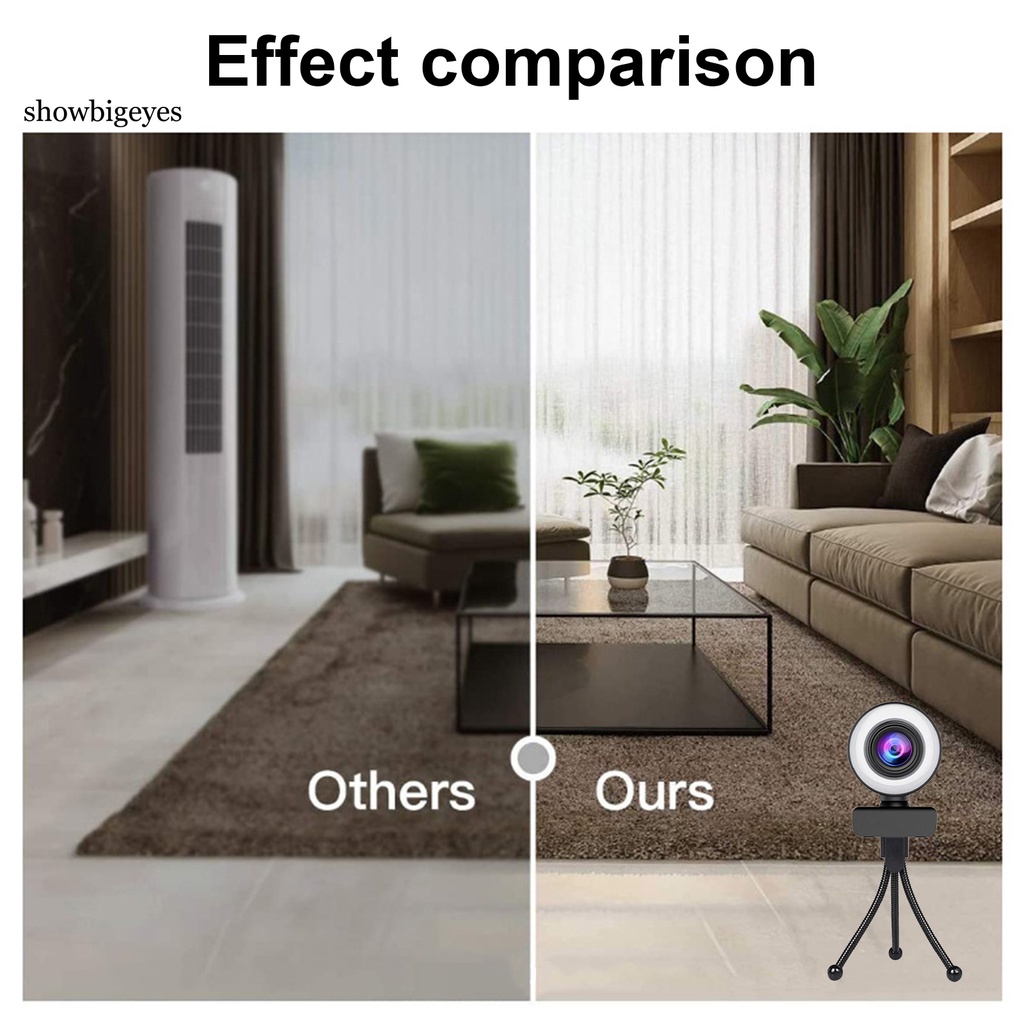 Webcam SGES độ phân giải cao 1080P/2K có thể điều chỉnh kèm micro cho máy tính | BigBuy360 - bigbuy360.vn