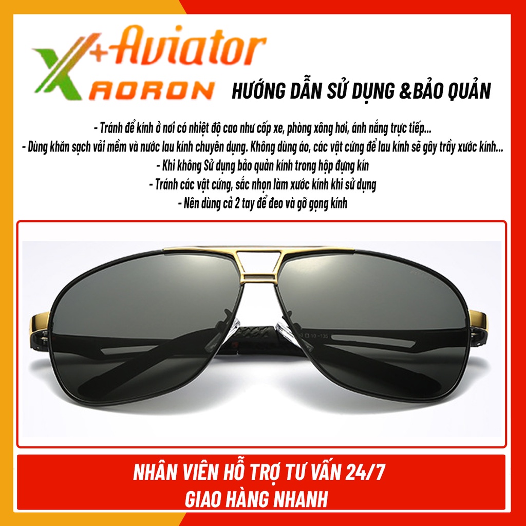 Kính mát cao cấp nam AORON A8521