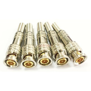 Jack BNC Lò Xo / BNC F5 lõi đồng nối cáp đồng trục dành cho Camera mới 100% VNET - BNC01
