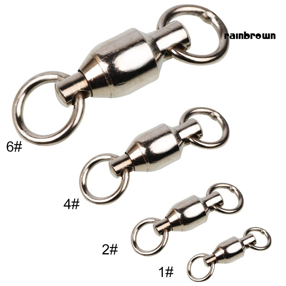 30 Khoen Móc Câu Cá Bằng Thép Không Gỉ