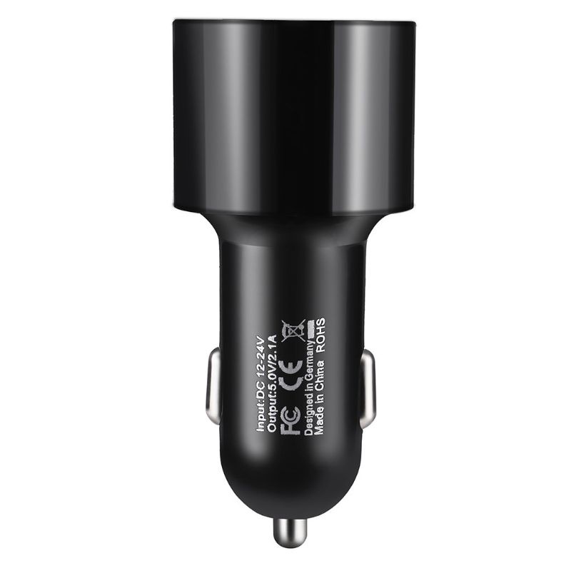 Tẩu Sạc USB Kép Kết Nối Bluetooth Cho Điện Thoại / Máy Tính Bảng GPS