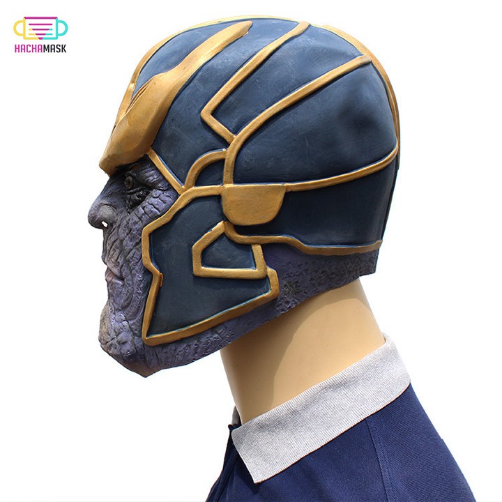 Mặt Nạ Thanos Silicone Hóa Trang Chuẩn Điện Ảnh