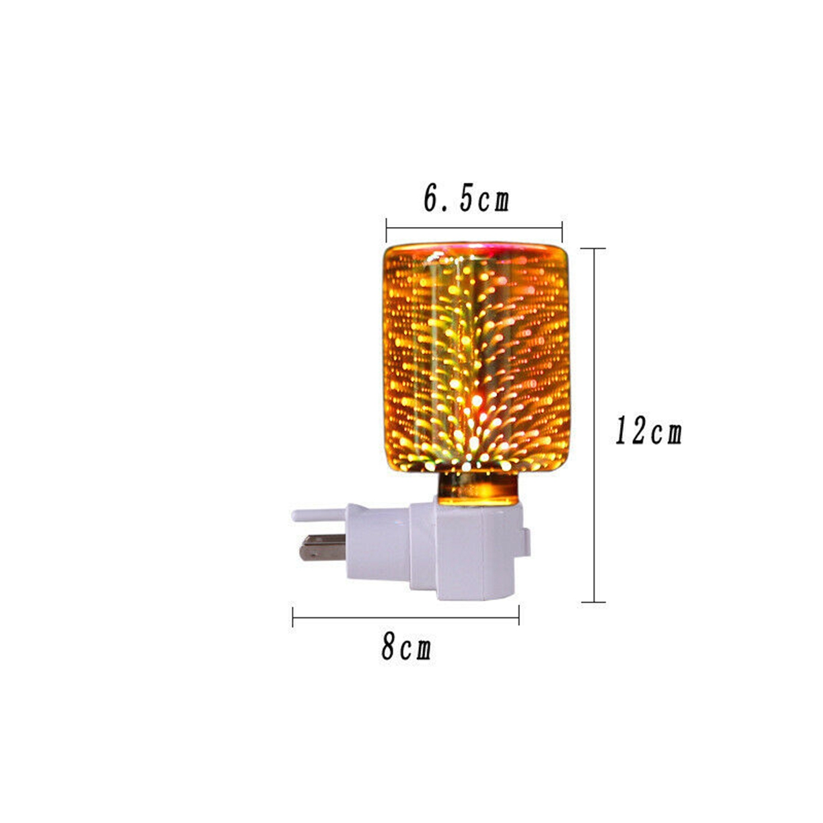 Máy Khuếch Tán Tinh Dầu Có Đèn Led 3d Phích Cắm Us Eu Trang Trí Nhà Cửa / Văn Phòng