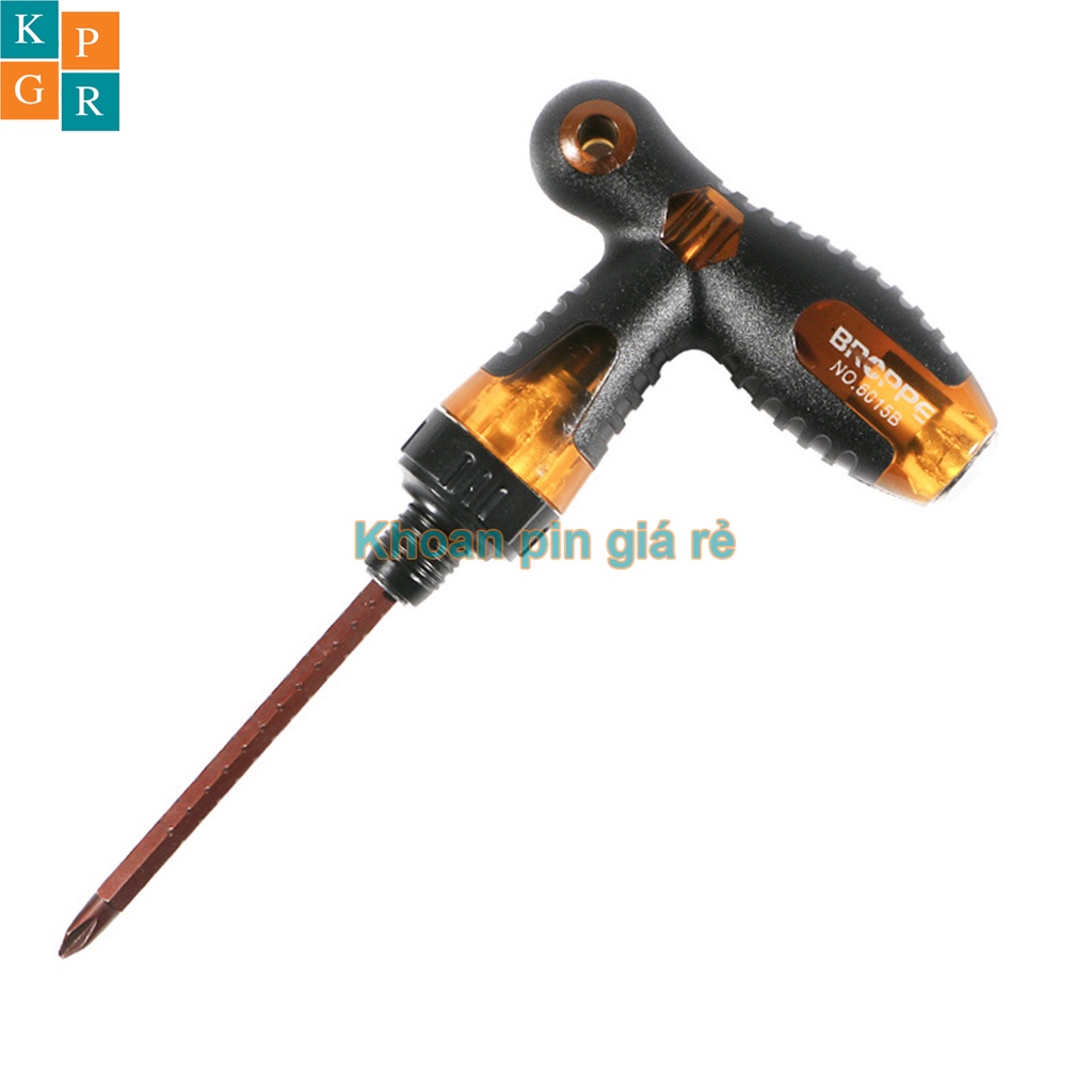 KPGR Tua vít tự động chữ T chuôi lục giác Broppe