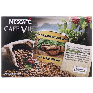 Cà phê đen đá NesCafé Việt hộp 240g (15 gói x 16g)