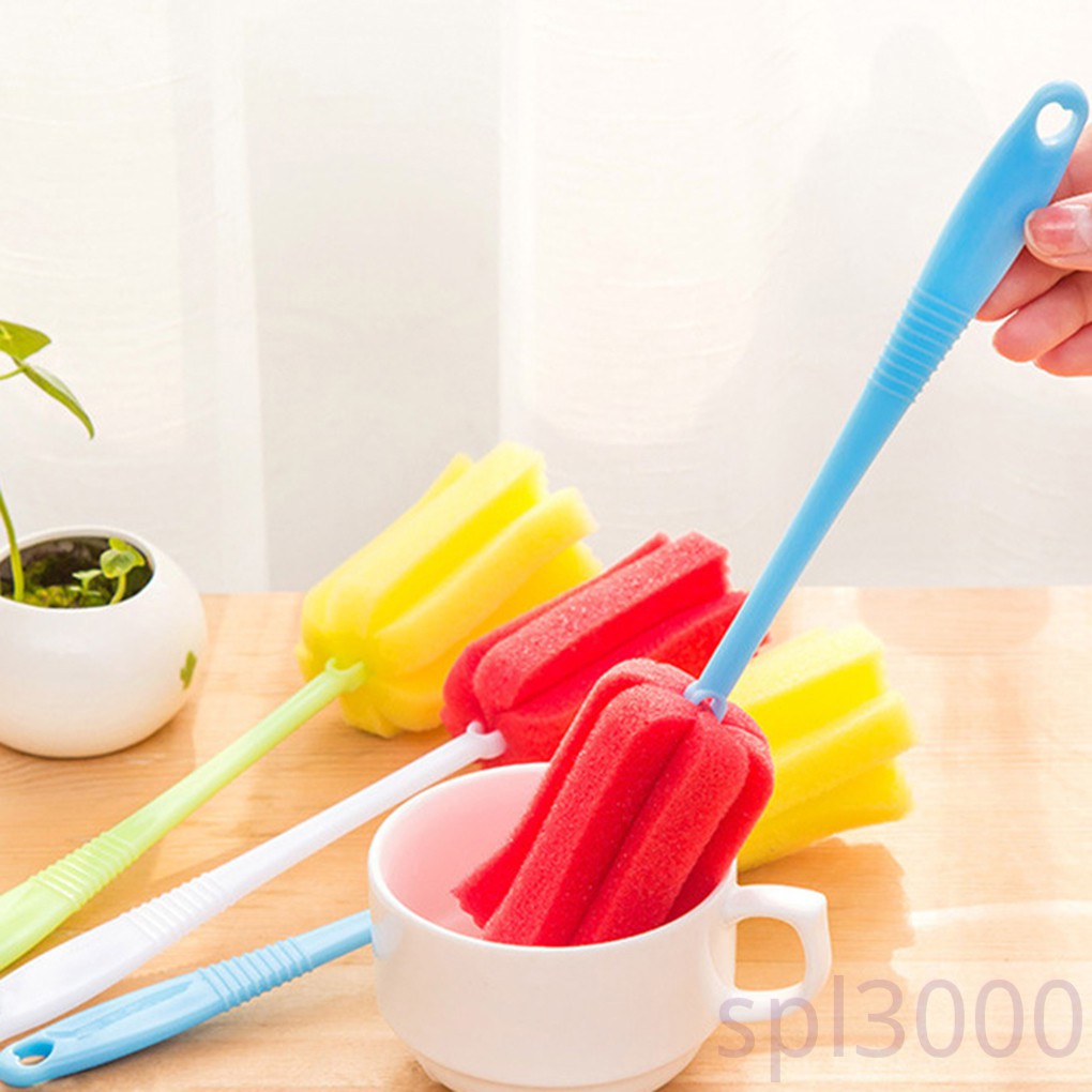 Cọ Rửa Ly Có Tay Cầm Dài Tiện Lợi