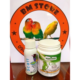 COMBO phòng bệnh cho chim,vet