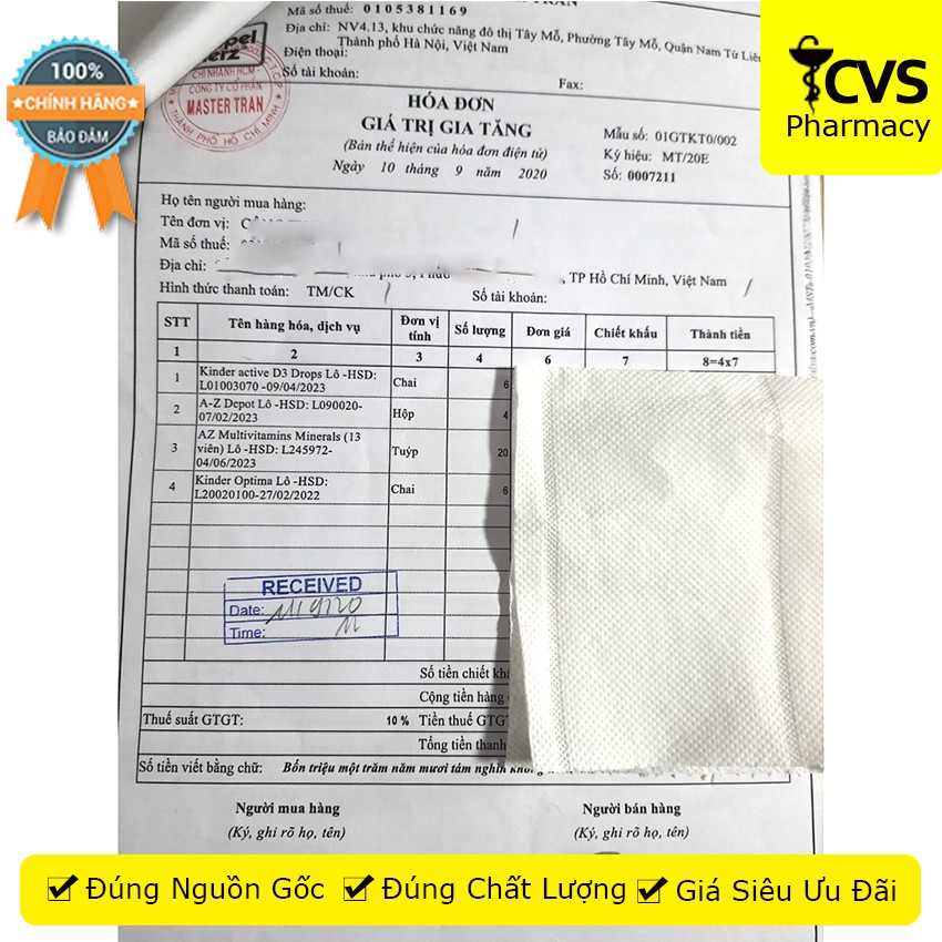 Siro Doppelherz Kinder Optima Vitamin tổng hợp cho trẻ biếng ăn, kém hấp thu - cvspharmacy