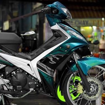 Tem Rời Ex Nhỏ 2006 - 2010 Đen Phối Xanh Ngọc