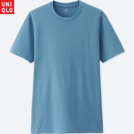 Áo thun nam Uniqlo 100% Supima cotton - Cổ tròn trơn cộc tay (COLORFUL18)