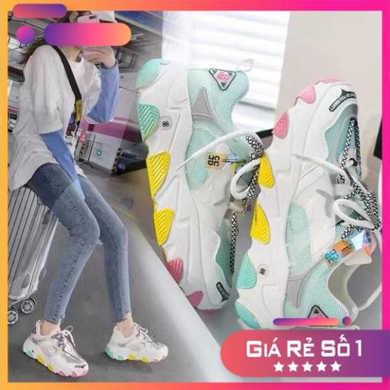 Giày Nữ🍒 Giày thể thao Ulzzang tag Cam 2 dây + ẢNH THẬT | BigBuy360 - bigbuy360.vn