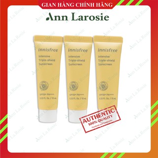 KEM CHỐNG NẮNG INNISFREE INTENSIVE TRIPLE-SHIELD SUNCREEN SPF50 MINI 10ML