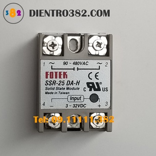 Relay bán dẫn fotek ssr-25da - h, relay ssr-25da-h