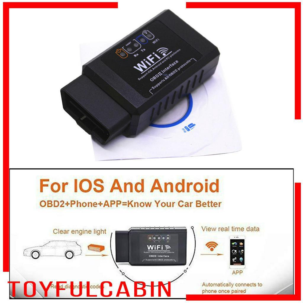 Thiết Bị Đọc Mã Chẩn Đoán Lỗi Xe Hơi Wifi OBD2 OBDII Cho iOS &amp; Android