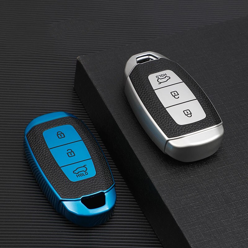Vỏ bọc chìa khóa TPU mềm cho Hyundai I30 Ix35 Kona Encino Solaris Azera Grandeur Ig Accent TM Palisade Santa Fe