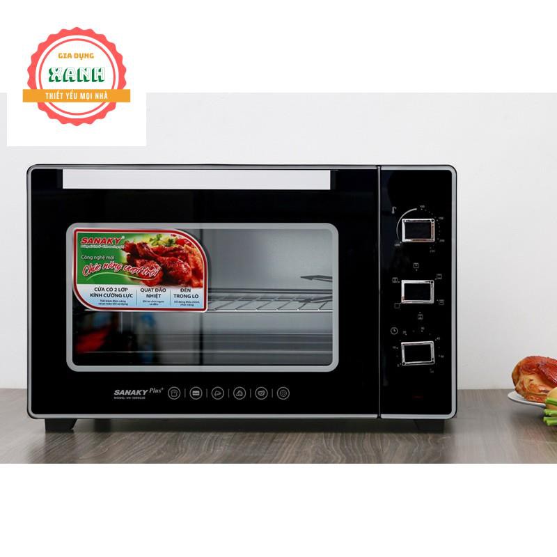 Lò nướng Sanaky VH3599S2D 35 lít, lò nướng chính hãng bền bỉ bảo hành 12 tháng