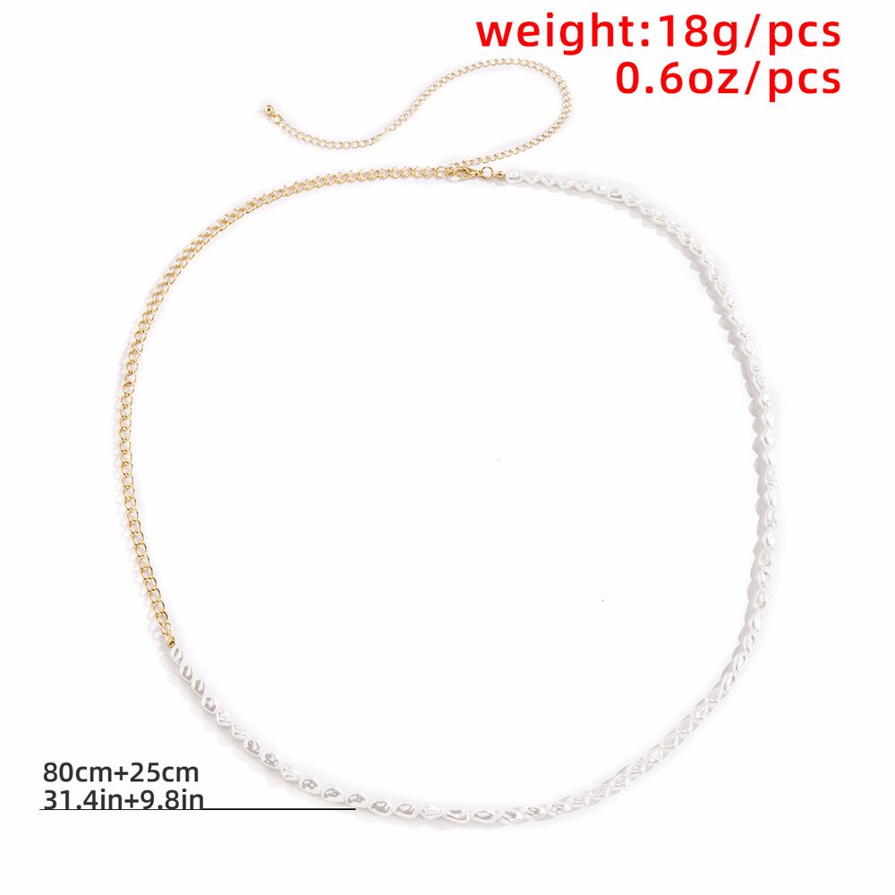 Thắt Lưng Dây Xích Kim Loại Mặt Trái Tim Đôi Cánh Thiên Thần Phong Cách Vintage Hàn Quốc Cho Nữ