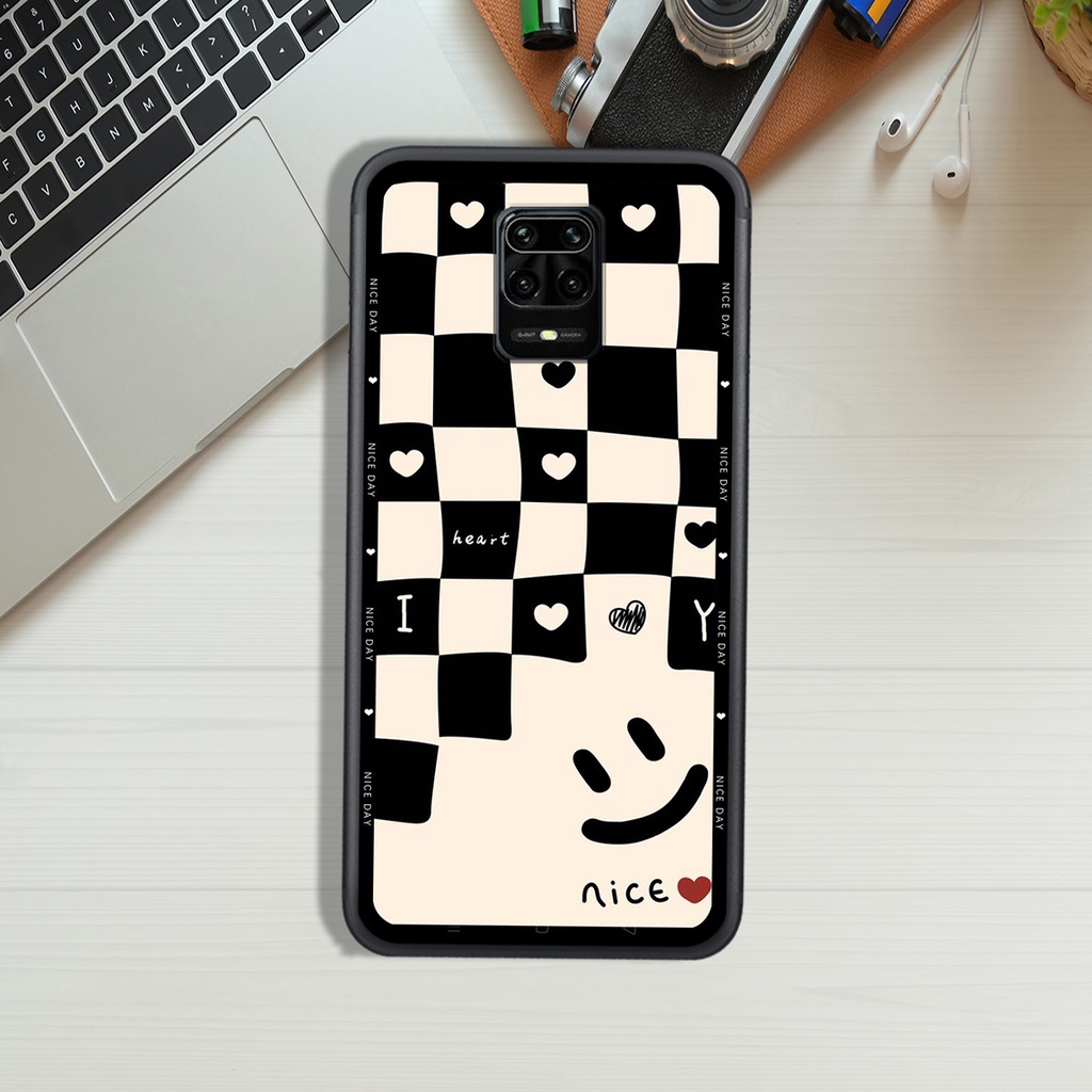 Ốp Lưng XIAOMI REDMI NOTE 9 - NOTE 9S - NOTE 9 PRO In Hình &quot;Black Heart&quot; Phong Cách Đẹp.