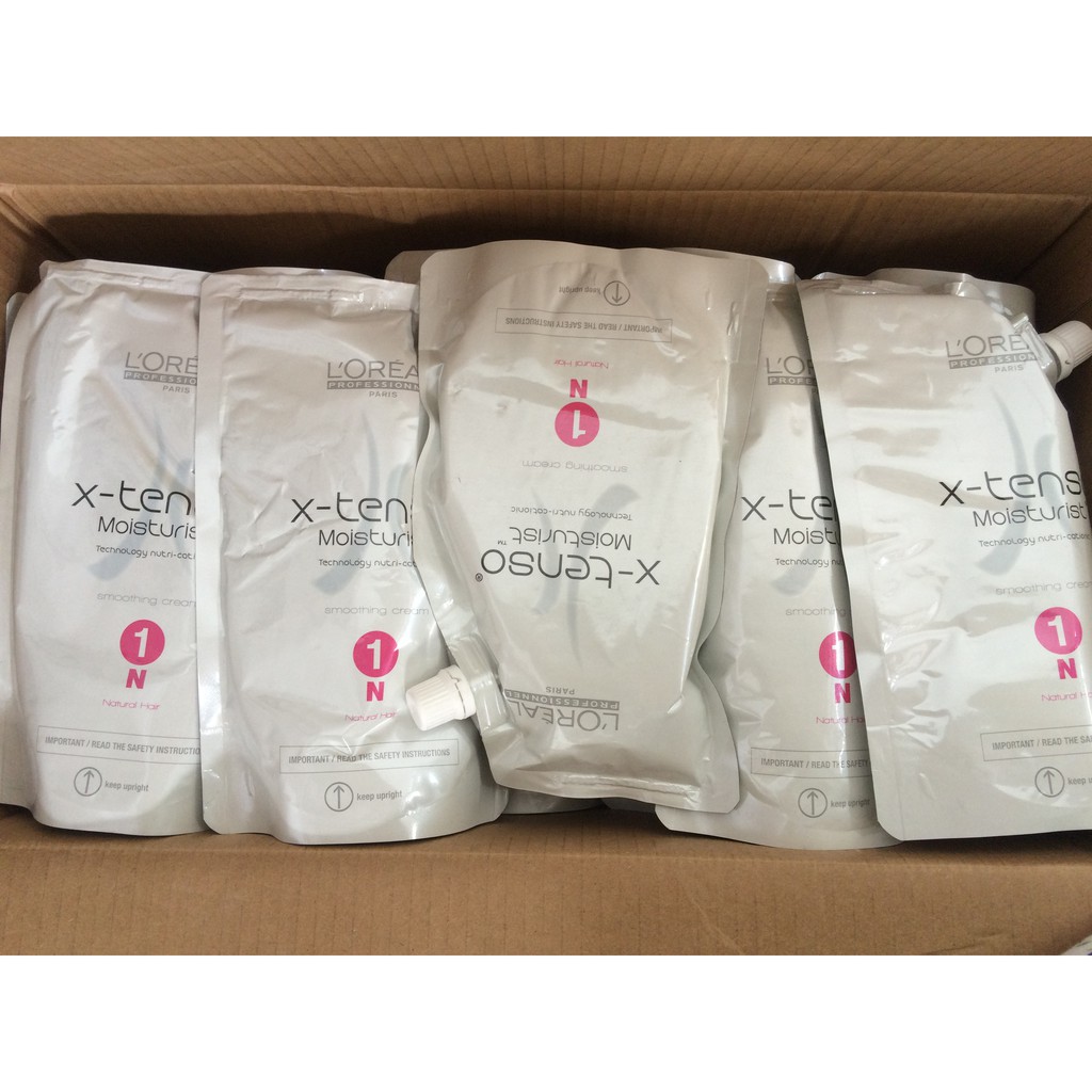 Thuốc uốn, duỗi chuyên nghiệp Loreal X-tenso 400ml/400ml (MẪU MỚI)