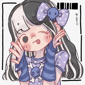 Bộ tranh đính đá 5D tự làm 30x30 hoạt hình bé gái dễ thương nhiều màu sắc