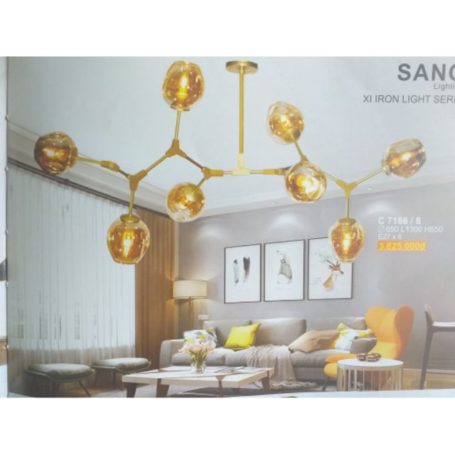 Đèn chùm C 7166/8