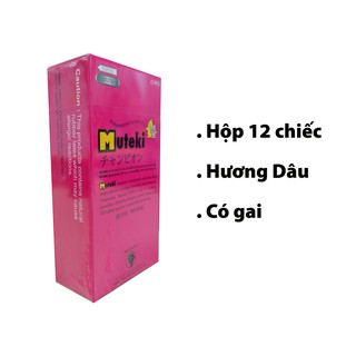 Bao cao su Muteki hộp 12 chiếc